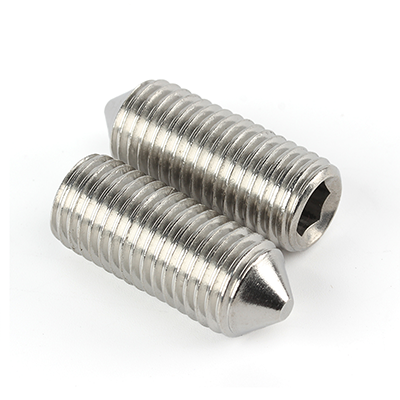 工業(yè)熊304不銹鋼A2-21H內六角錐端緊定螺釘GB78