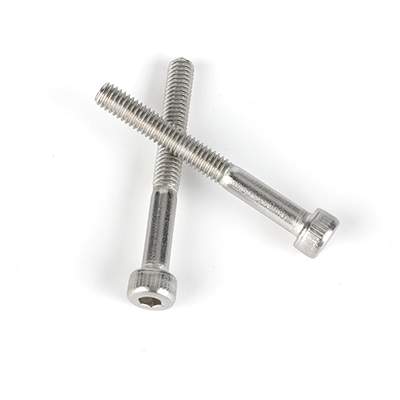 304不銹鋼A2-70內六角圓柱頭螺釘半牙滾花DIN912